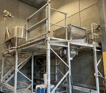 Steel Platform with Stairs