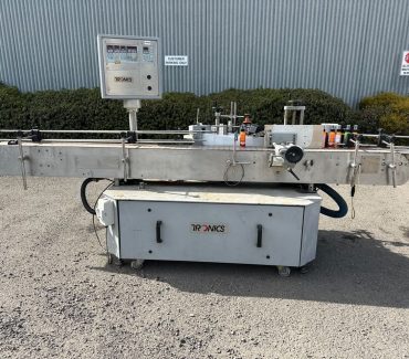 Tronics single head labeller