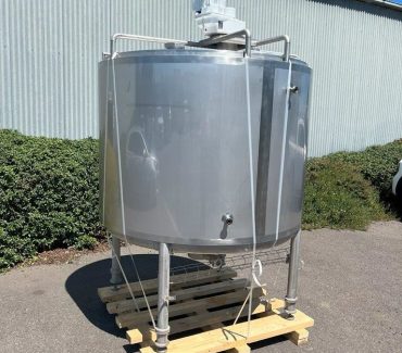 Stainless Steel Jacketed Mixing Tank