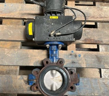 4 Inch Actuated Butterfly Valve with AVID