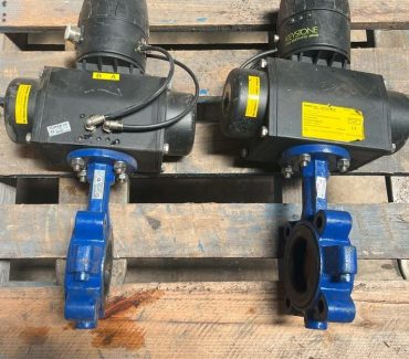 3 Inch Actuated Butterfly Valve with AVID