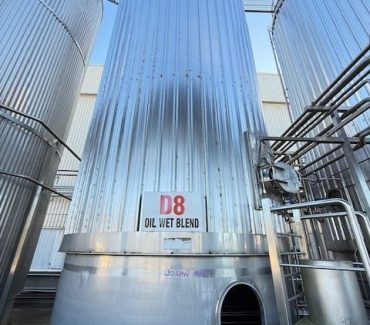 Stainless steel  Silo with Agitator